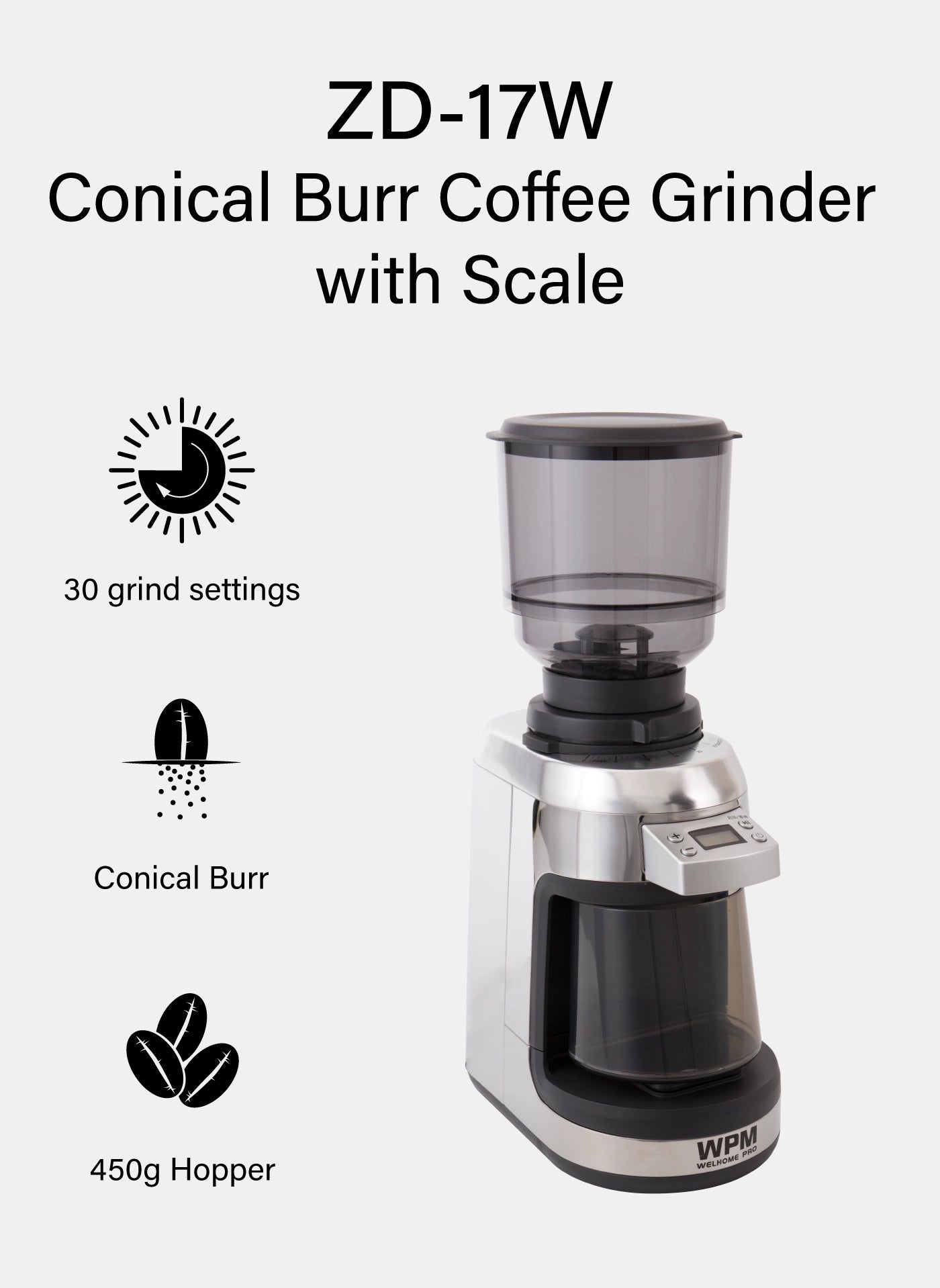 ZD-17W Grinder with Scale