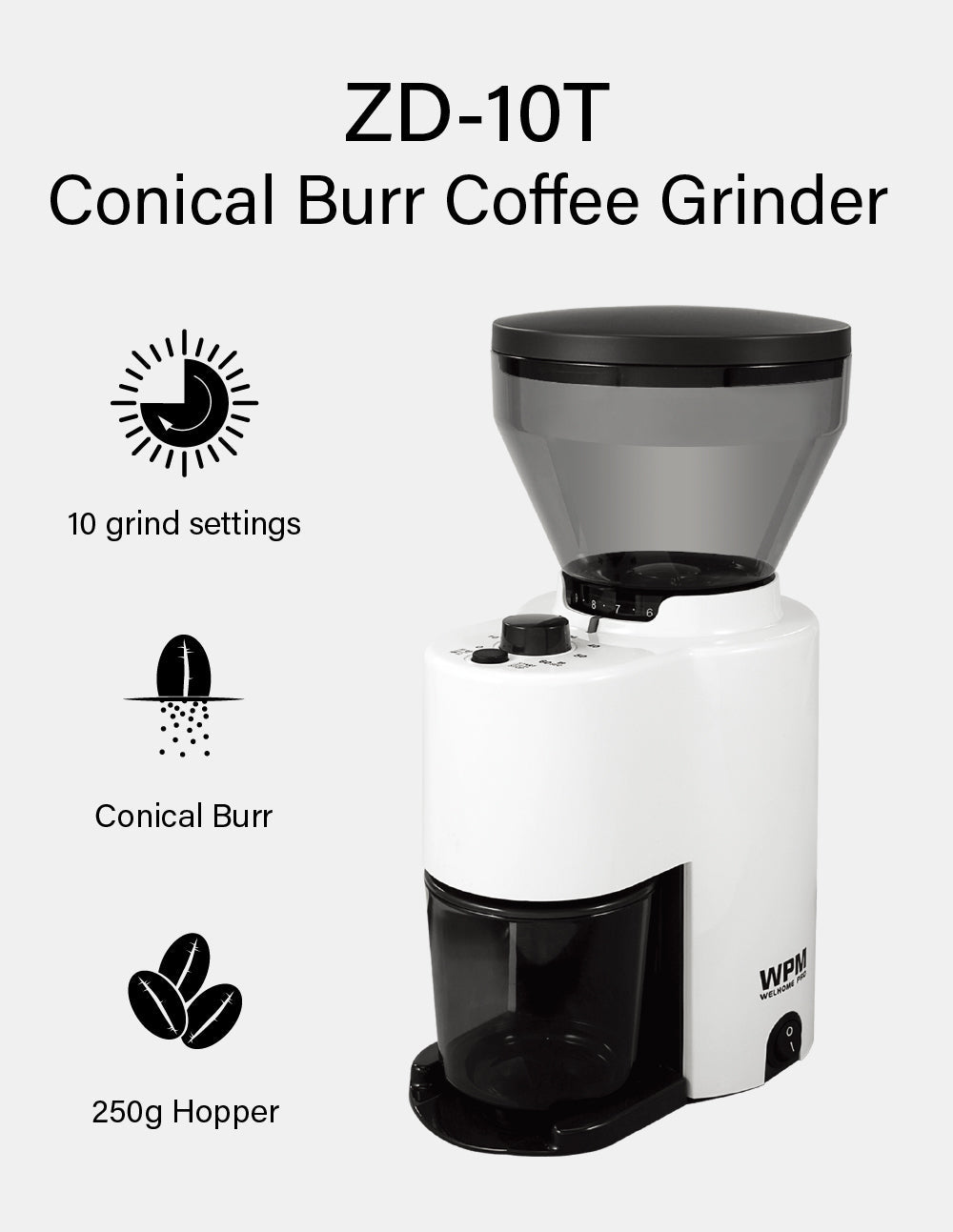 Household Coffee Grinder ZD-10T